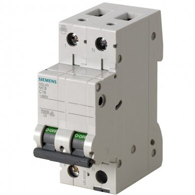 Automatinis jungiklis 5SL4, 1P+N, 10 kA, 230 V, 10 A Siemens 5SL4510-7