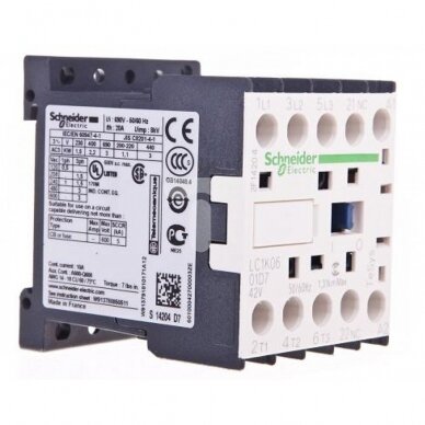 Control relay, TeSys K, 4P(2NO+2NC), 690V, 24V DC standard coil