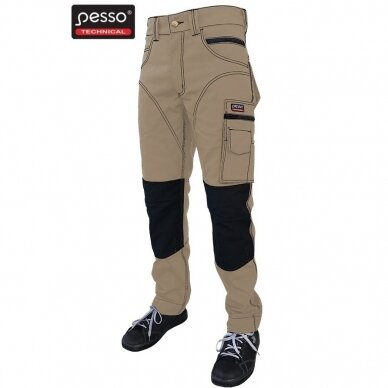 Darbo kelnės Pesso Twill, bėžinės