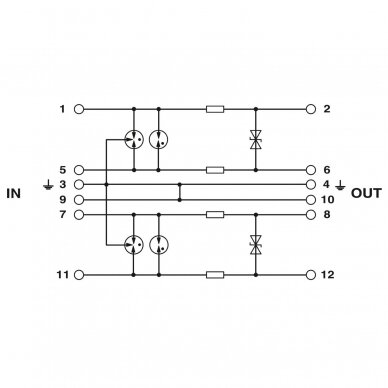 PT 2XEX(I)-24DC-ST - Surge protection plug 4