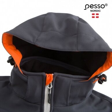 Striukė SoftShell Pesso Acropolis, pilka 5