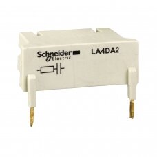 Schneider Electric LA4DA2U Picture 1  videos Suppressor module, TeSys Deca, RC circuit, 110 to 240VAC